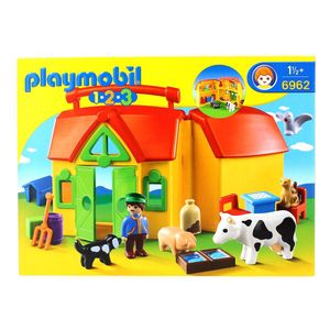Playmobil-123-Ferme-Transportable-avec-Animaux