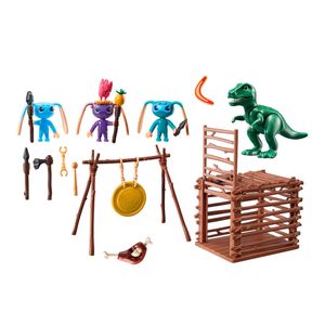 Playmobil-Tribu-d-Alien-avec-bebe-tyrannosaure_1