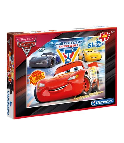 Cars-3-Puzzle-de-100-Pieces