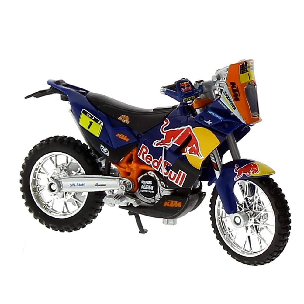  Moto  miniature  Red Bull KTM  450 chelle 1 18 drimjuguetesfr