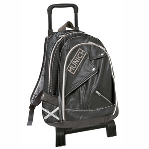Munich-Bikers-Sac-a-dos-jeunesse-avec-chariot