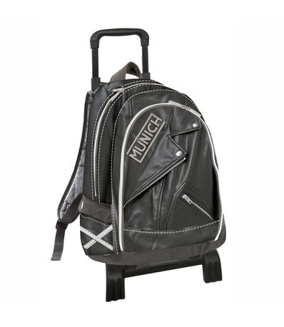 Munich-Bikers-Sac-a-dos-jeunesse-avec-chariot