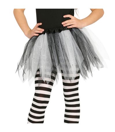 Collants-rayes-noir-et-blanc