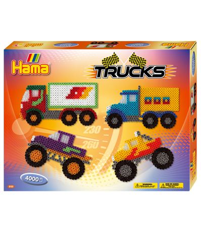Hama-Beads-Paquet-Cadeau-Camions