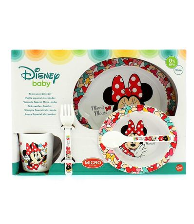 Vaisselle-Micro-ondes-5-Pieces-Minnie