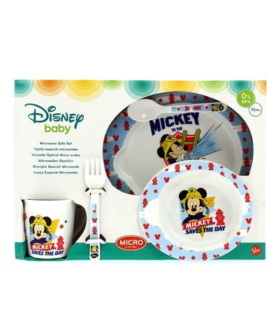 Mickey-Micro-ondes-5-pieces-Vaisselle