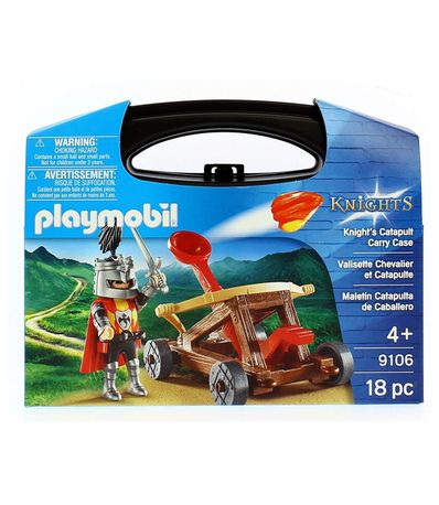Playmobil-Knights-Malette-Catapulte-de-Chevalier