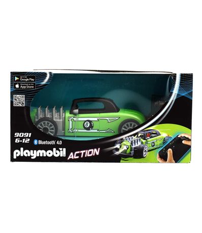 Playmobil-Voiture-de-course-verte-radiocommandee