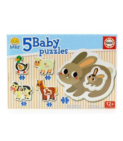 Puzzles Pour Bebes Animaux De La Ferme Drimjouet