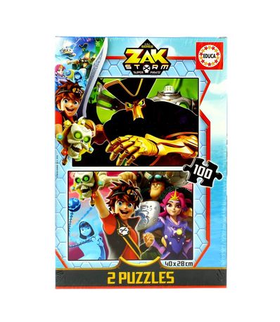 Zak-Storm-Puzzle-2x100-Pieces