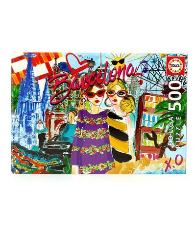 Puzzle-Emmenez-moi-a-Barcelone-de-500-Pieces