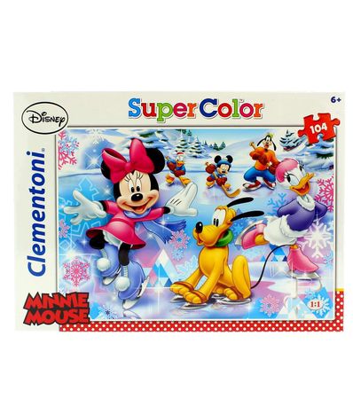 Minnie-Mouse-Puzzle-Patinoire-104-Pieces