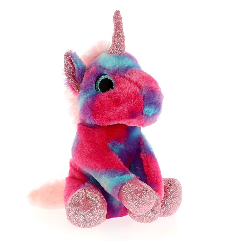 licorne multicolore peluche