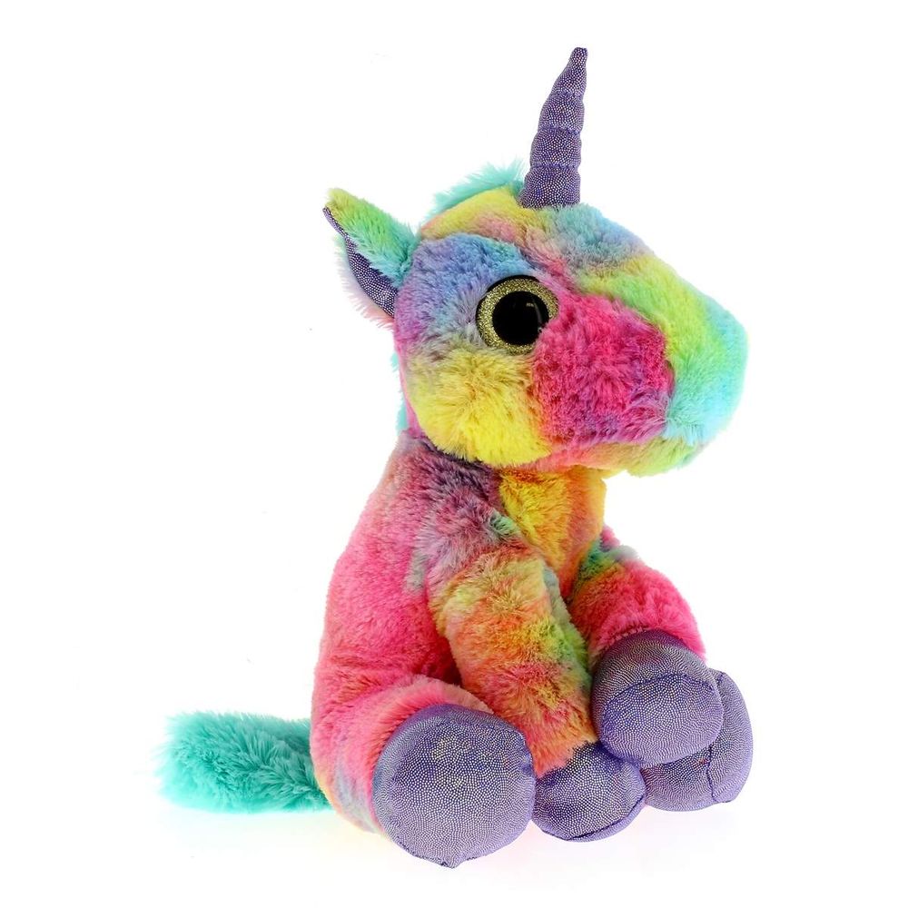 peluche licorne multicolore