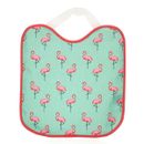 Bavoir-impermeable-elastique-Flamants-roses