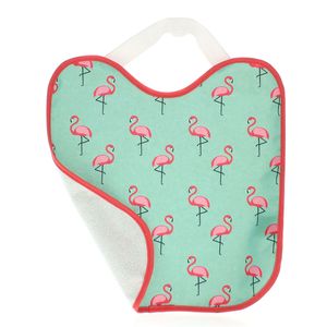 Bavoir-impermeable-elastique-Flamants-roses_1