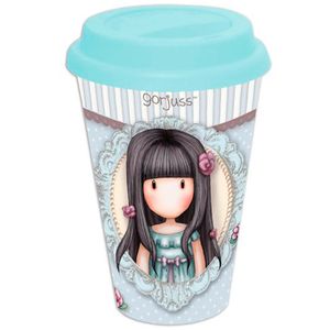 Gorjuss-Tumbler-avec-couvercle-Rosebud