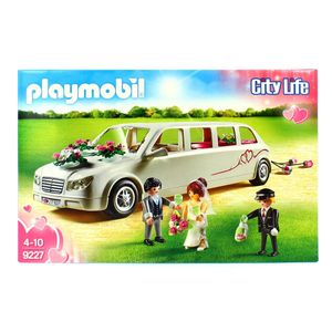 Playmobil-City-Life-Limousine-et-couple-de-maries