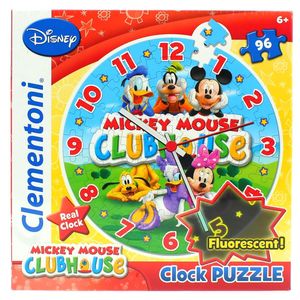 Mickey-Mouse-House-Club-Puzzle-Relogio
