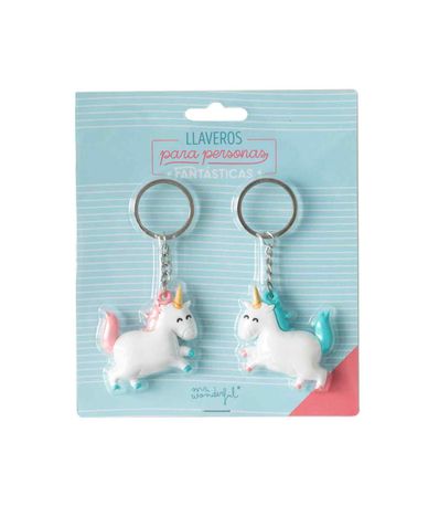 Set-2-Unicorns-3D-Chaveiros