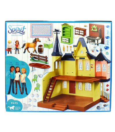 playmobil spirit casa de lucky