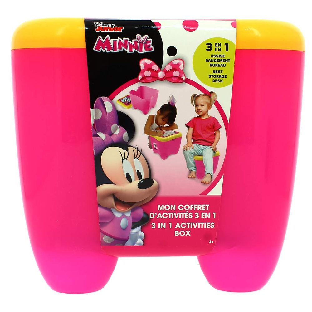 Coffre A Activites Minnie Mouse Drimjouet