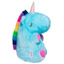 Peluche-Unicornio-Sentado-con-Luz-Azul