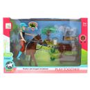 Playset-Boneco-com-Cavalo-e-Recinto