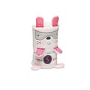 Garota-de-super-heroi-de-cobertor-de-brinquedo