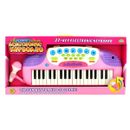 Teclado-Infantil-Electronico-Rosa