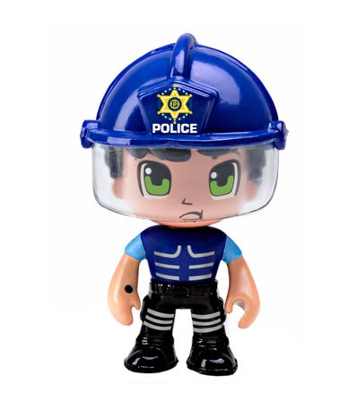 pinypon niños policia