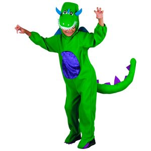 Disfarce-Dinossauro-verde-infantil