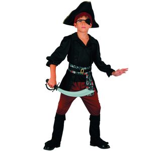 Disfraz-Pirata-Negro-Niño