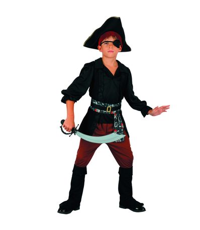 Disfraz-Pirata-Negro-Niño