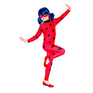 Ladybug-Disfarce-Tamanho-9-10-Años