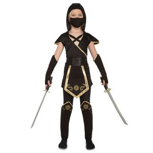 Disfraz-Ninja-Negro-Niña
