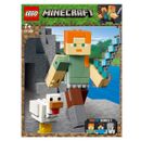 Lego-Minecraft-Alex-con-Gallina