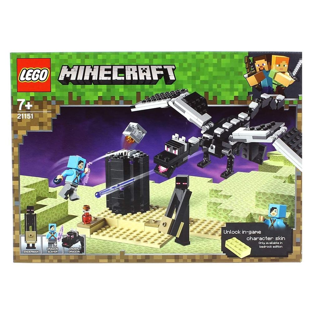 lego minecraft la batalla en el end