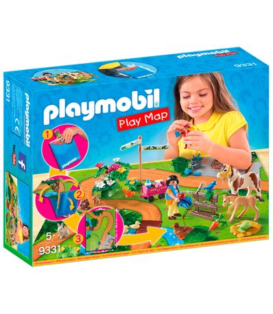 Playmobil-Play-Map-Paseo-con-Ponis