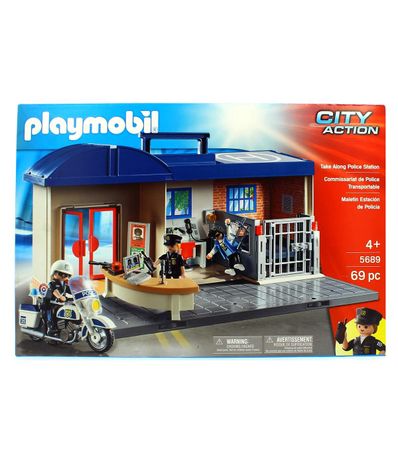 playmobil city action comisaria de policia