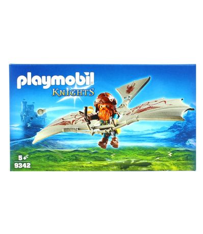 Playmobil-Knights-Gnomo-con-Maquina-Voladora