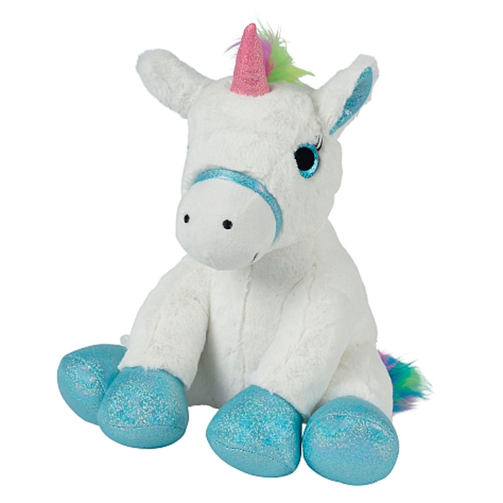 peluche unicornio blanco