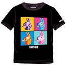 Fortnite-Camiseta-Negra-Llama