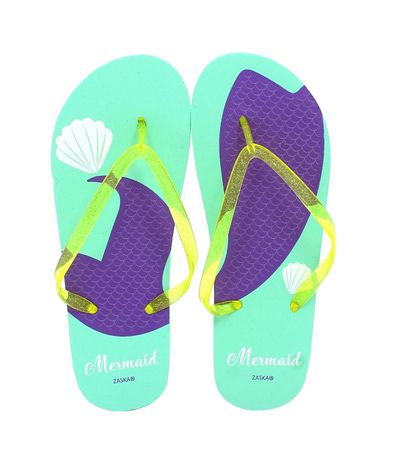 Chanclas-Sirena-Tira-Amarilla