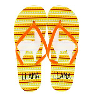 Chanclas-Llama-Amarillas