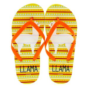 Chanclas-Llama-Amarillas