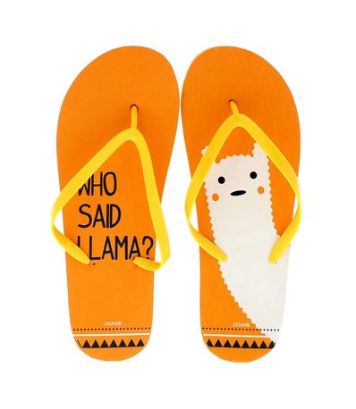 Chanclas-Llama-Naranjas