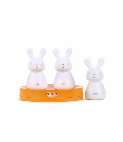 Trio-Facon-de-lapins-a-induction-de-lumiere