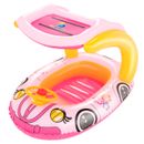 Barquita-Coche-con-Parasol-Rosa