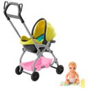 Barbie-Skipper-Canguro-Carro-Verde